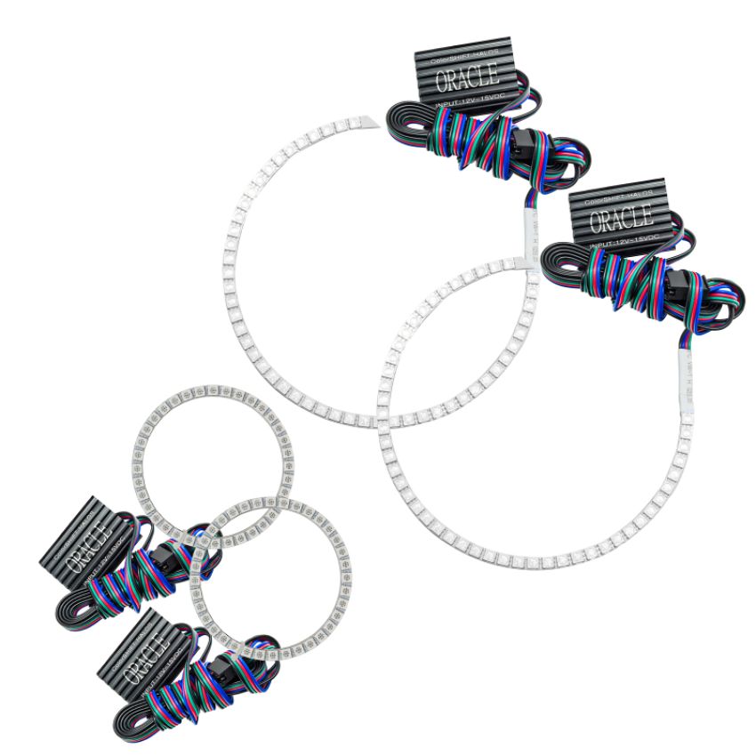 Oracle Lighting 2303-334 ColorSHIFT(tm) Halo Kit, ColorSHIFT(tm) - No Controller