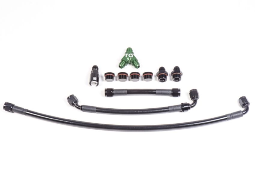 Radium Engineering 20-0334-11 FUEL RAIL PLUMBING KIT, S197 MUSTANG V8