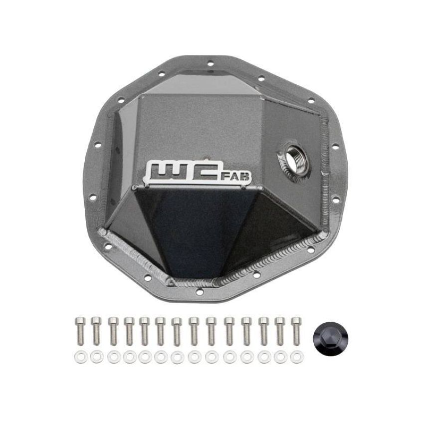 Wehrli 20-21 Chevrolet Duramax Rear Differential Cover - Candy Red