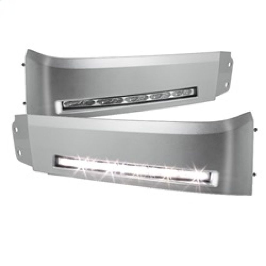 SPYDER 5077738 Daytime LED Running Lights ( XSP-X Model Look )wo/switch - Silver