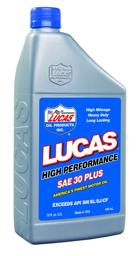Lucas Oil Products 10053 SAE 30 Plus Racing Motor Oil