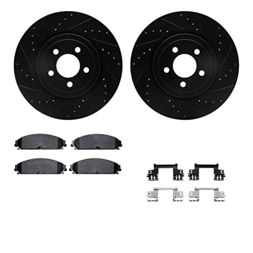 Dynamic Friction 8212-39033 Rotor Kit