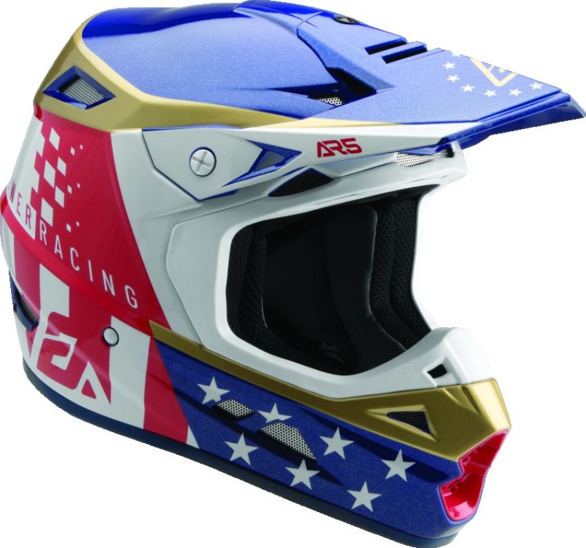 Answer 446333 AR5 Rally Helmet Mips Red/White - Medium