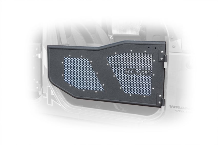 DV8 Offroad RDSTTB-FMS Aluminum Mesh Inserts For Front JK Rock Doors