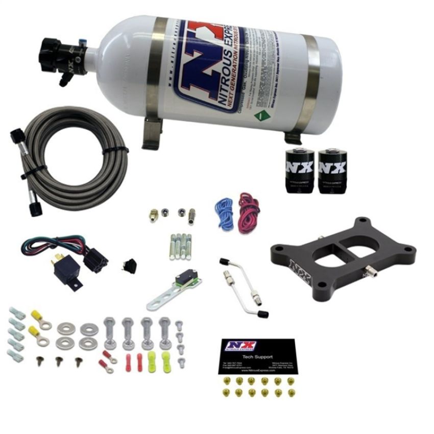 Nitrous Express 30020 2 BBL/GASOLINE (50-300HP) WITH 10LB BOTTLE