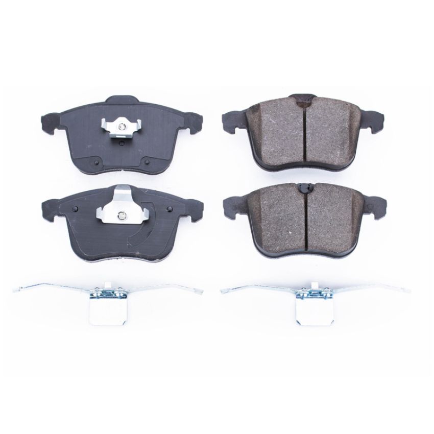 PowerStop 17-1257 PowerStop - Z17 Low-Dust Ceramic Brake Pads with Hardware