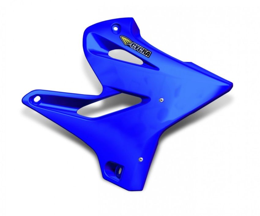 Cycra 1CYC-1783-62 05-21 Yamaha YZ125 Powerflow Radiator Shrouds - Blue