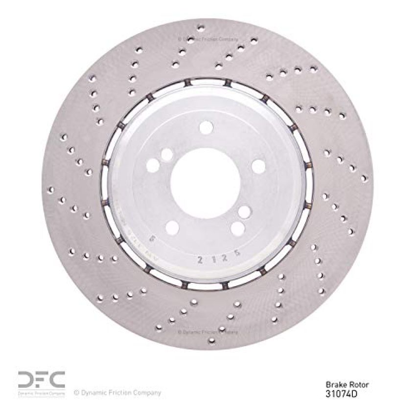 Dynamic Friction 920-31074D Coated Rotor