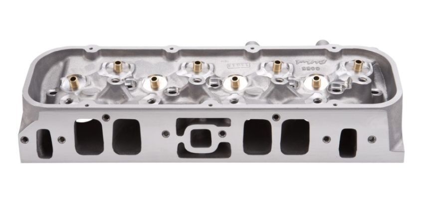 Edelbrock 60547 Cyl Head Perf RPM BBC Rect Port Nhra Legal Bare
