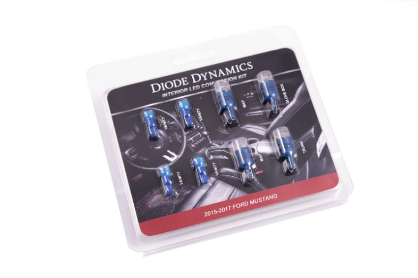 Diode Dynamics DD0222 Mustang Interior Light Kit 15-17 Mustang Stage 2 - Blue
