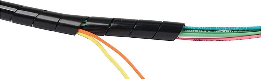 ALLSTAR PERFORMANCE ALL76604 Spiral Wire Loom 3/4in x 10ft