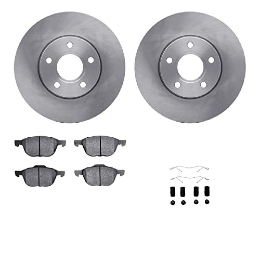 Dynamic Friction 6612-54071 Rotor Kit