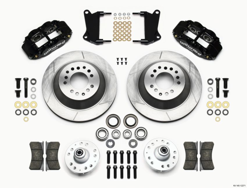 Wilwood 140-12271 Narrow Superlite 6R Front Hub & 1PC Rtr Kit 12.88in 67-69 Camaro 64-72 Nova Chevelle
