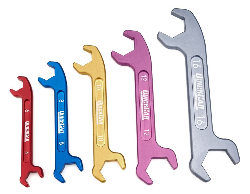 QUICKCAR RACING PRODUCTS QRP64-709 Angle AN Wrench Set 6-16