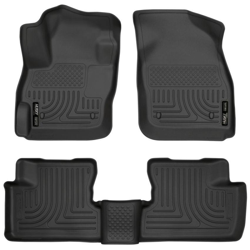 HUSKY LINERS HSK98631 10-13 Mazda 3 Front/2nd Floor Liners Black