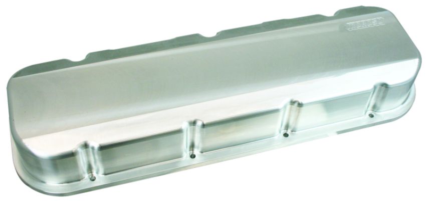 Moroso 68469 Chevrolet Big Block (w/Symmetrical Port/Stock Heads) Valve Cover - 3in - Aluminum