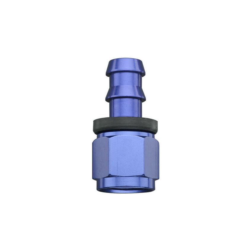FRAGOLA FRG200107 8an x 3/8  Push-Lite Hose End - Straight