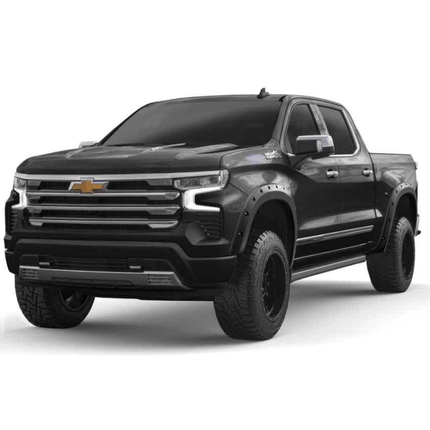 EGR 791654-GBA 2023+ Chevrolet Silverado 1500 Bolt-On Look Fender Flares - Black (Set of4)