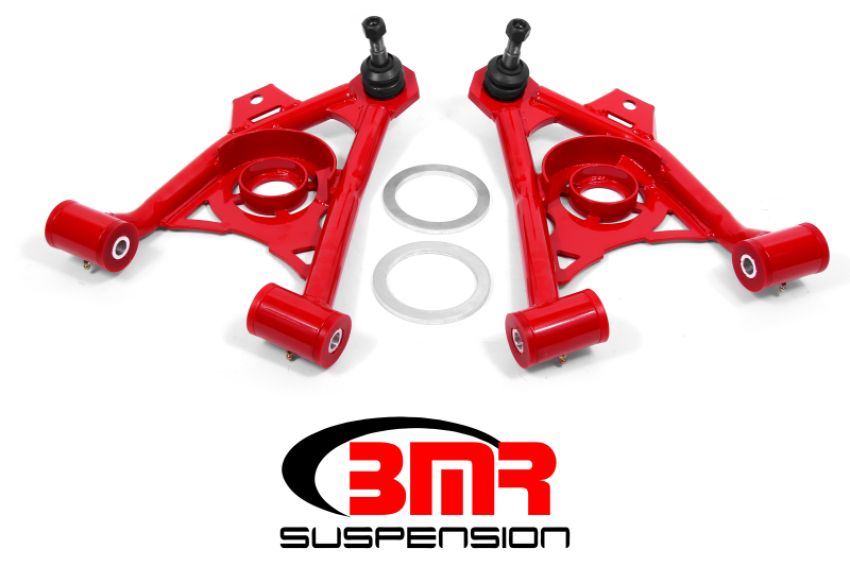 BMR Suspension AA043R A-arms, Lower, Spring Pocket, Non-adj, Poly, Tall Ball Joint