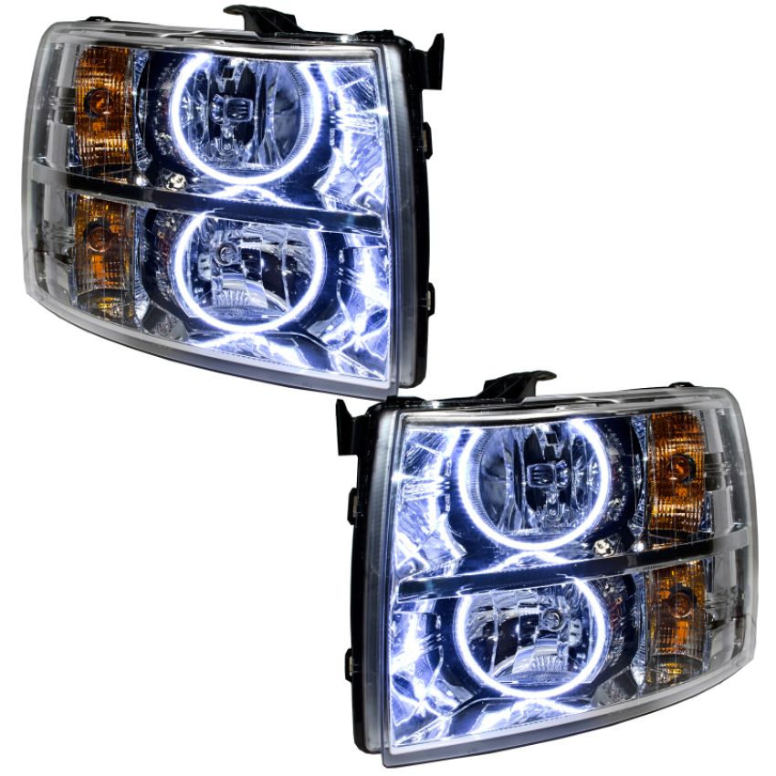 Oracle Lighting 7007-001 SMD Pre-Assembled Headlights, Round Style, White