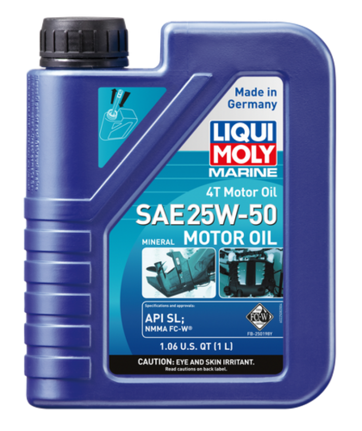 LIQUI MOLY 22508 Marine 4T Motor Oil SAE 25W-50