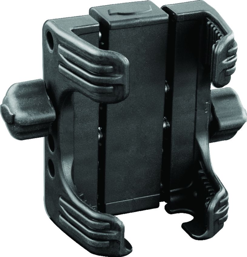 Kuryakyn 1693 Tech Connect Standard Device Holder 1-5/8in to 3-5/8in Wide Black