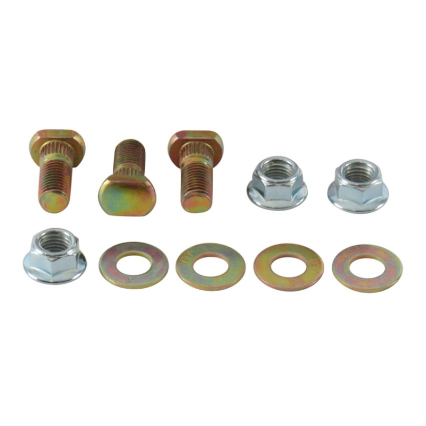 All Balls Racing 85-1030 03-06 Kawasaki KFX80 Wheel Stud & Nut Kit Front