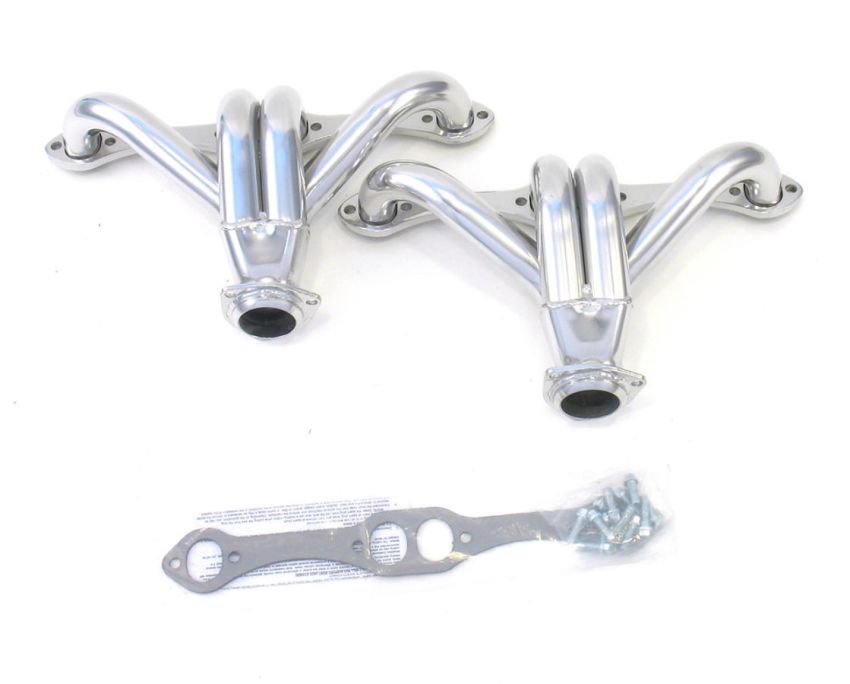 PATRIOT EXHAUST PEPH8019-1 Coated Headers - SBC Tight Tuck