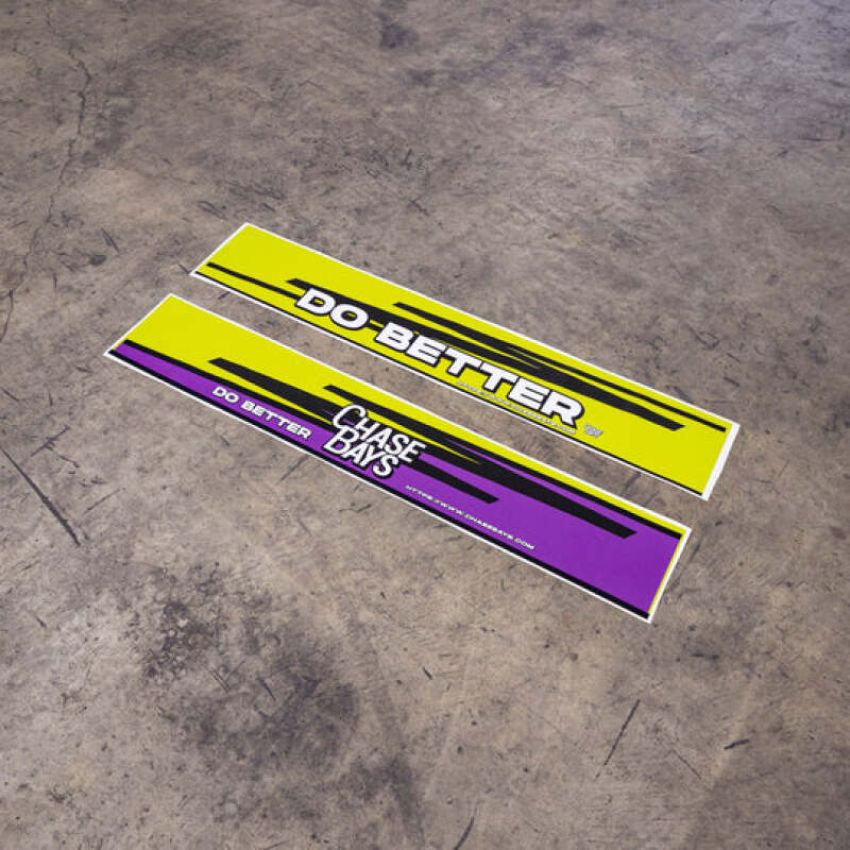 Chase Bays CB-U-BANNER2 Windshield Banner - DO BETTER