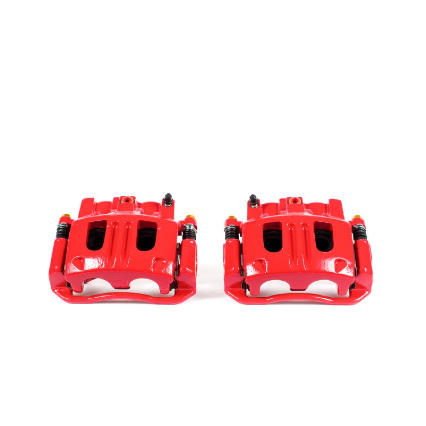 PowerStop S4848 Red Powder Coated Calipers