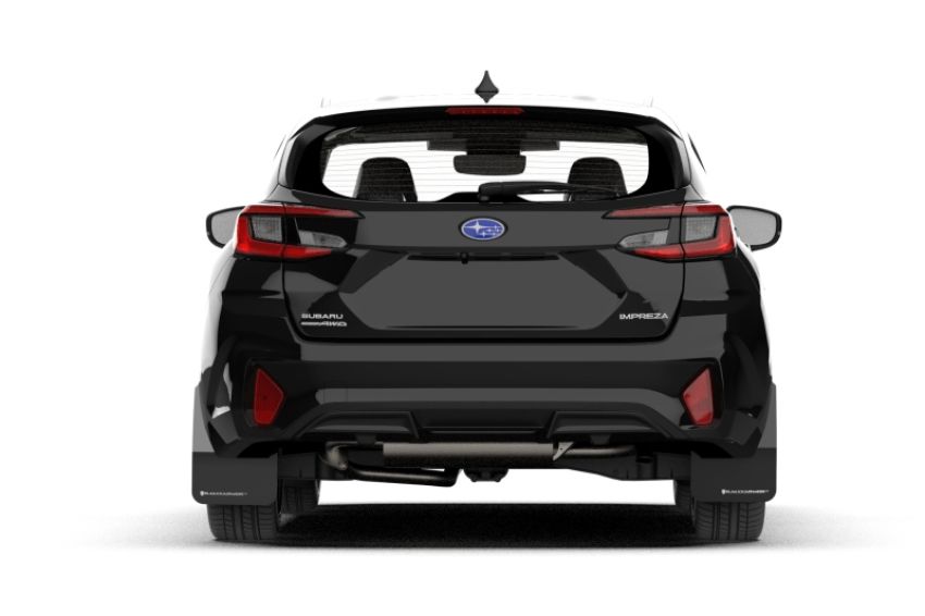 Rally Armor MF105-UR-BLK-WH Black Mud Flap/White Logo