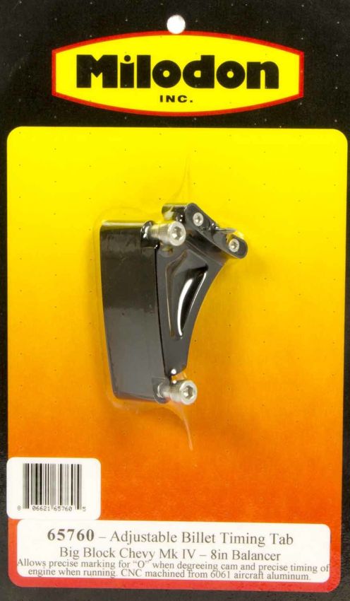 MILODON MIL65760 BBC Timing Pointer - 8in Balancer