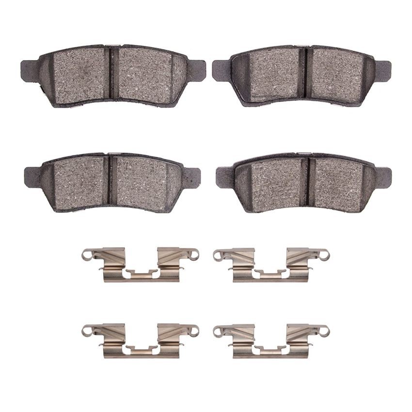 Dynamic Friction 1551-1100-01 Brake Pad Kt