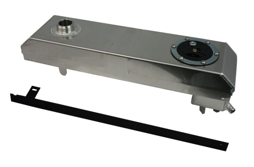 Moroso 63805 07-11 Ford Mustang GT500 Dual Coolant Expansion & Supercharger Tank - Accepts Fuel Cell Caps