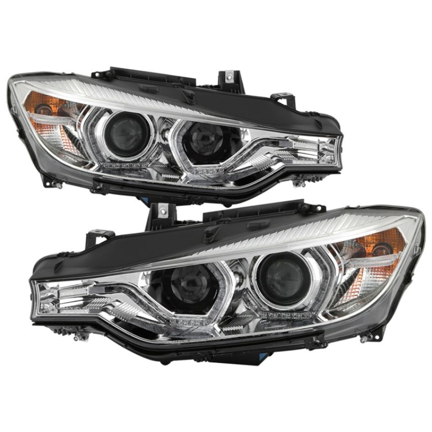 SPYDER 5086822 Projector Headlights - Chrome