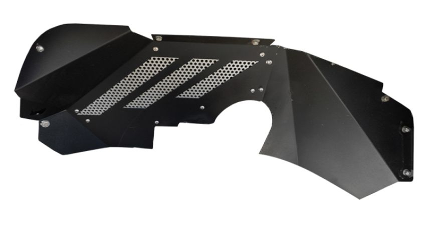 Go Rhino 702001T 07-18 Jeep Wrangler JK/JKU Front Fender Liners