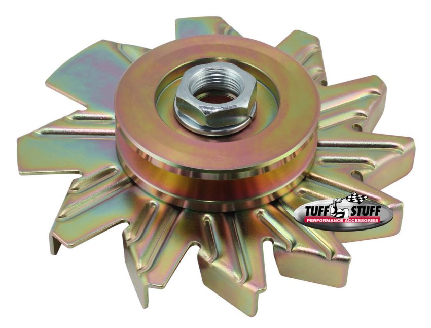 TUFF-STUFF TFS7600AD Alternator Gold Zinc Fan And Pulley Combo