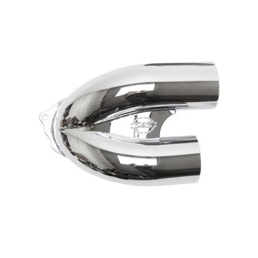 S&S Cycle 170-0642 2017 M8 Models Intake Runner - Chrome