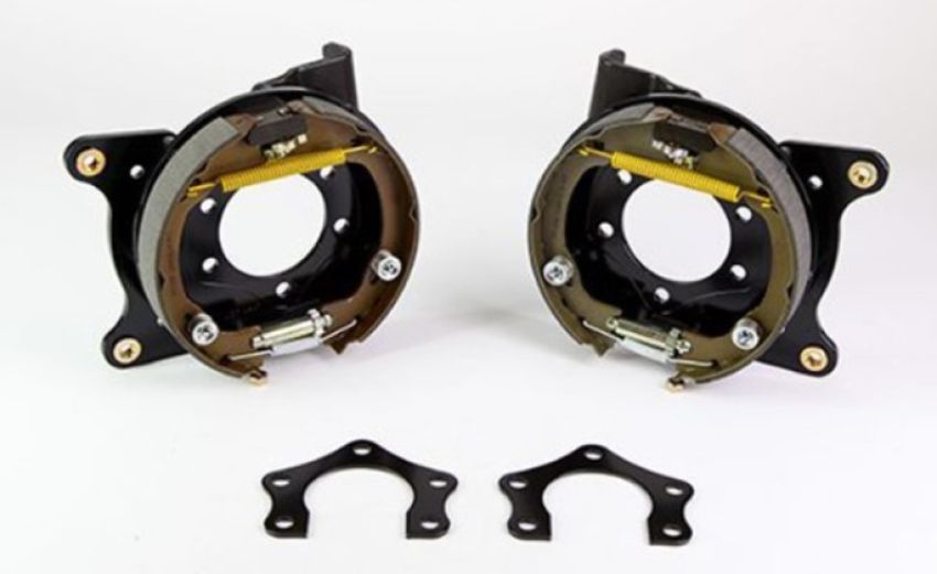 Wilwood 249-7116/17 Brackets (2) - Disc/Drum Mpr/Dana-Grn w/Ring 2.36in Off 1 pc vented