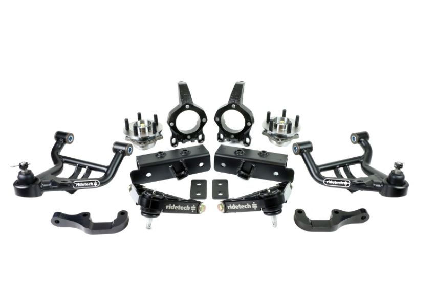 Ridetech 12122600 Front SLA Suspension System for 1979-1993 Mustang with stock k-member.