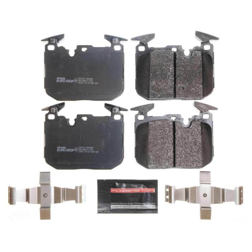 PowerStop ESP2314 EuroStop ECE-R90 Certified Brake Pad Set