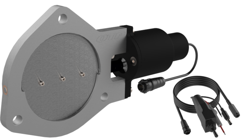 QTP QTEC40 4in Bolt-On QTEC Electric Cutout Valve - Single