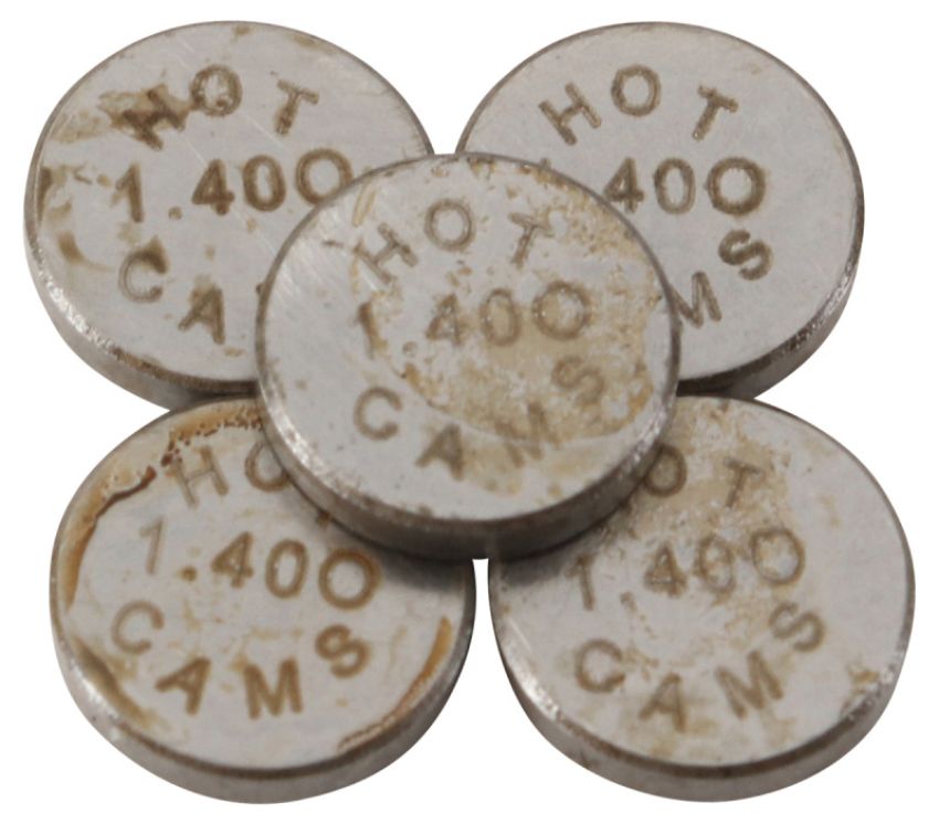 Hot Cams 5PK748140 07-16 CRF 150 R/2016 CRF 150 RB Big Wheel 1.400mm Shim Kit - 5 Pack
