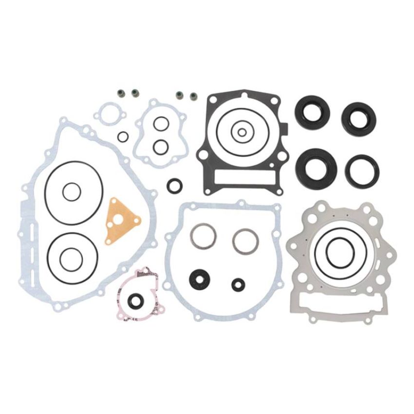Vertex Pistons 811941 Vertex Gaskets 07-13 Yamaha YFM700 Grizzly Complete Gasket Kit w/ Oil Seals