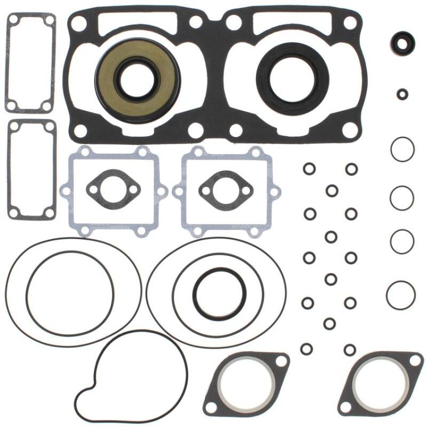 Vertex Pistons 711226 Vertex Gaskets 98-01 Arctic Cat ZR 440 Sno-Pro Complete Gasket Kit w/ Oil Seals
