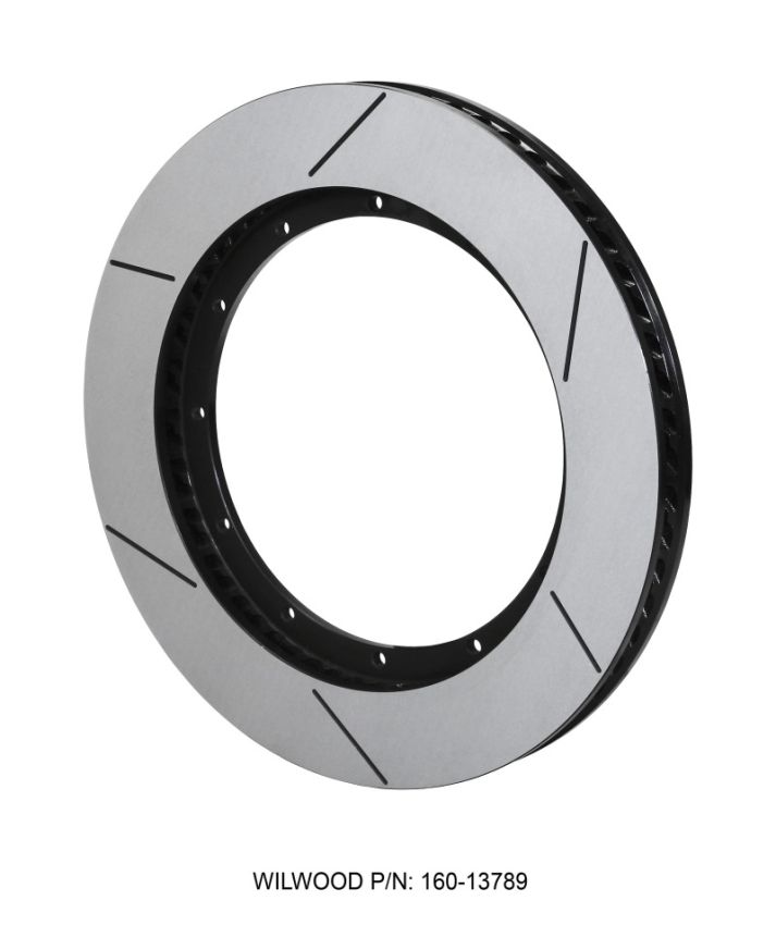Wilwood 160-13789-GTB Rotor-GT60 SPC-37-RH-BLK 15.50 x 1.38 - 12 on 10.25in