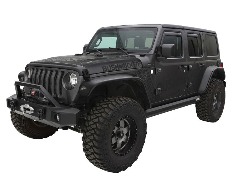 18-   Jeep JL 4DR Fender Flares 4Pc Flat Style