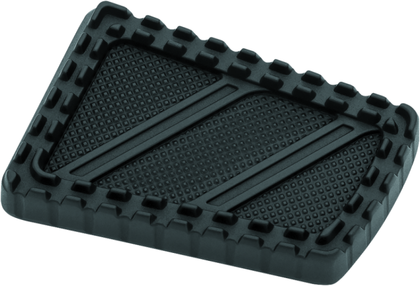 Kuryakyn 3575 Riot Brake Pedal Pad FL Models Satin Black