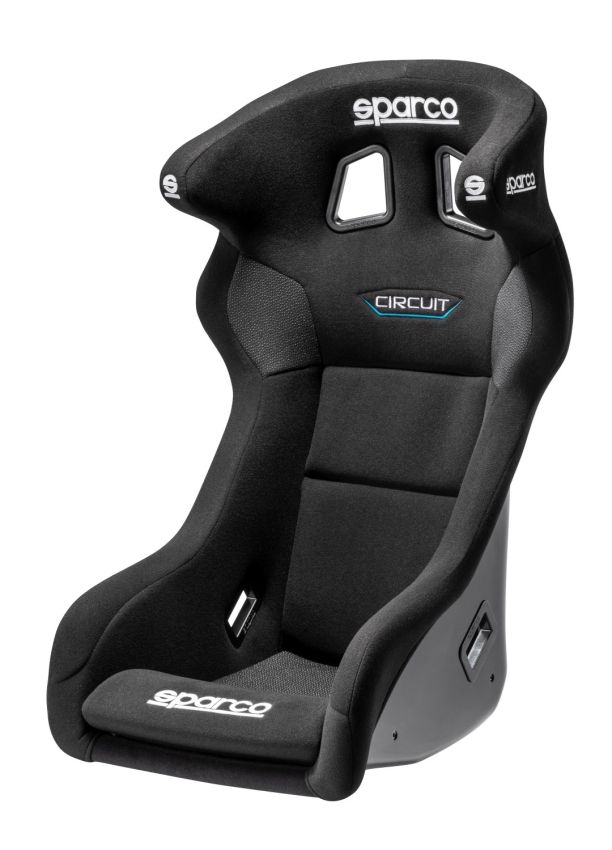 SPARCO SCO008019RNR SEAT CIRCUIT QRT BLACK