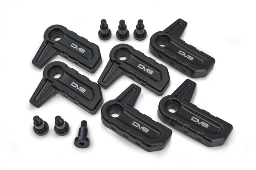 DV8 Offroad HTJL-H T-Handles For Hard Top; Billet
